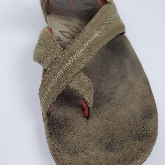 Merrell Kangaroo Sport Womens Size 8 Brown Suede Outdoors Sandals J598000 - Picture 9 of 11